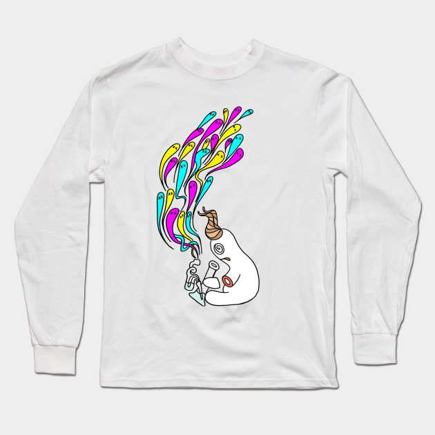 Tripping Moeib Long Sleeve T-Shirt by ogfx